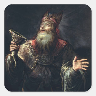 The Prophet Samuel Square Sticker