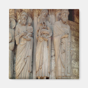 The Prophet Simeon, St. John the Baptist Magnet