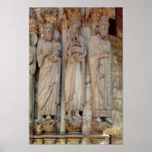 The Prophet Simeon, St. John the Baptist Poster