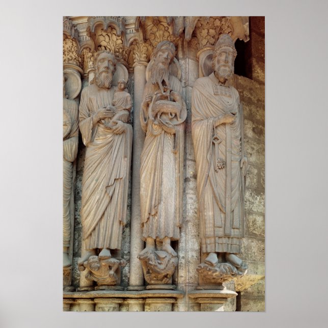 The Prophet Simeon, St. John the Baptist Poster (Front)