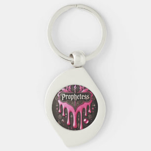 The Prophetess' Metal Keychain: Strength You Can H Key Ring