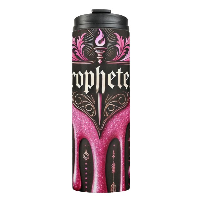 'The Prophetess' Thermal Tumbler: Carry Confidence Thermal Tumbler (Front)