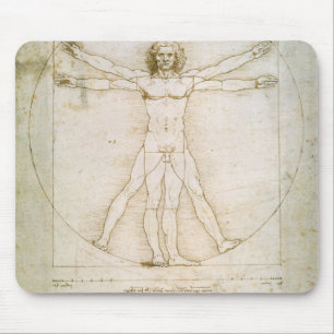 The Proportions of the human figure Mouse Mat