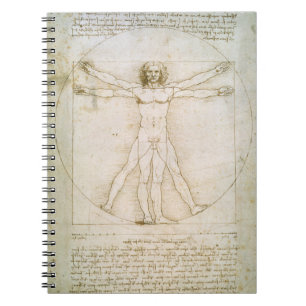 The Proportions of the human figure Notebook