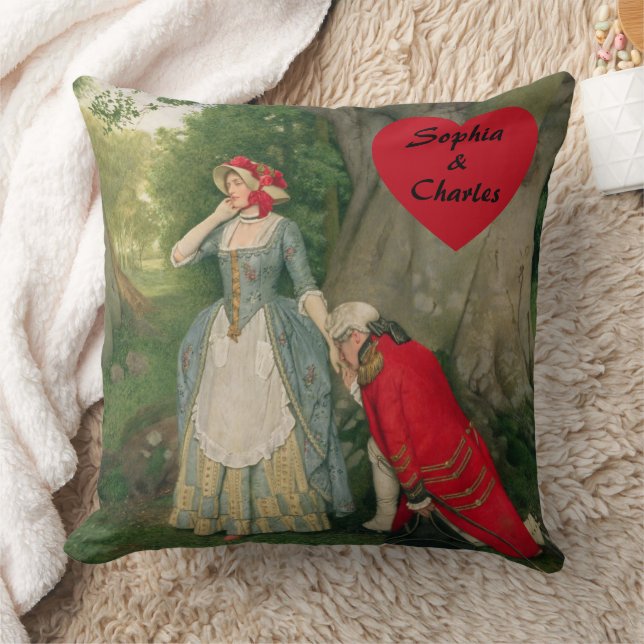 The Proposal by Sir James Dromgole Linton Cushion (Blanket)