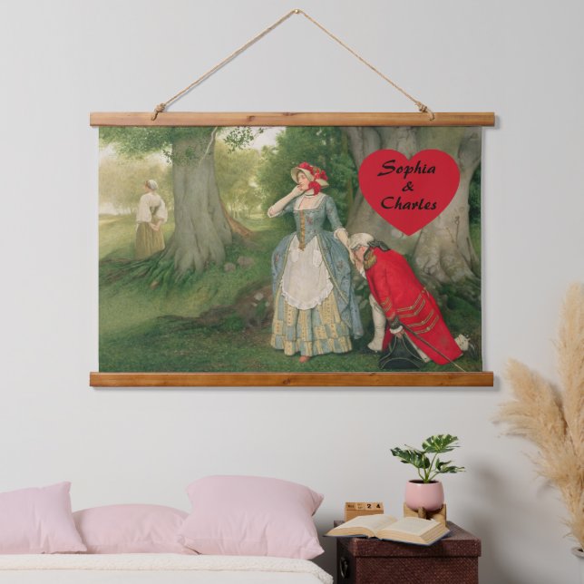 The Proposal by Sir James Dromgole Linton Hanging Tapestry (Bedroom)