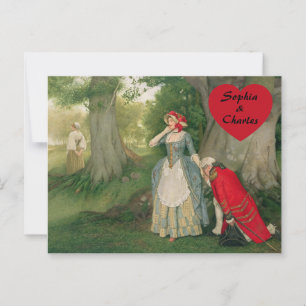 The Proposal by Sir James Dromgole Linton Postcard