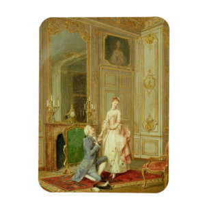 The Proposal (oil on panel) Magnet