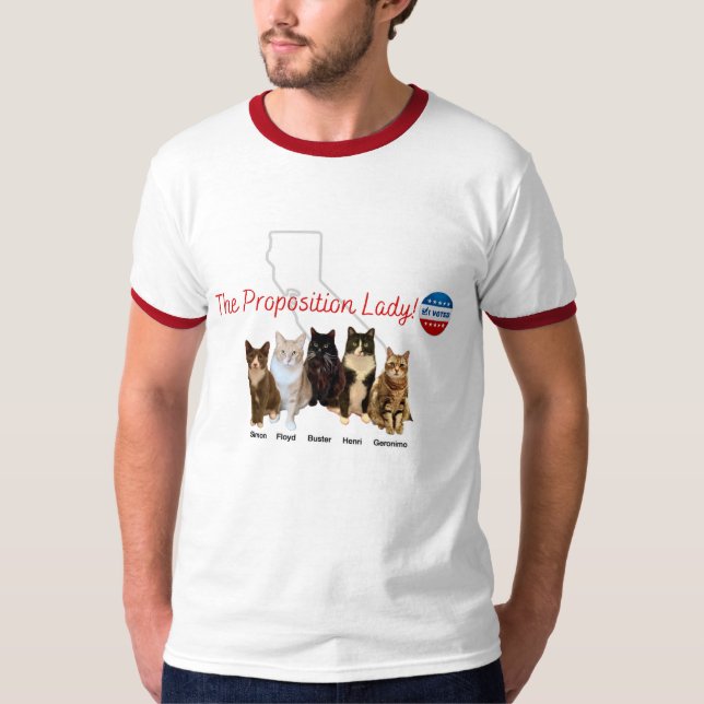 The Proposition Lady Ringer Tee - Original (Front)