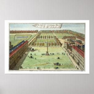 The Prospect of Lincoln's Inn, for 'Stow's Survey Poster