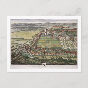 The prospect of Nottingham from the East engraved Postcard