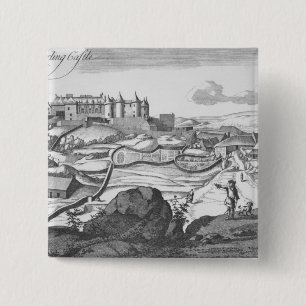 The Prospect of Sterling Castle 15 Cm Square Badge