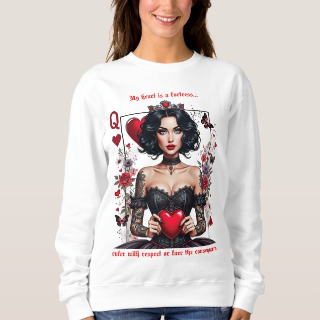 The Protective Queen Sweatshirt (Front)