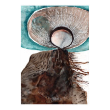 The Protector - Mixed Media Abstract Spirit Guide 