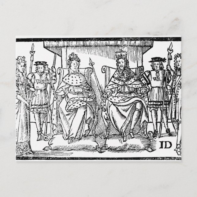 The Protestants' Joy, 18 April 1689 Postcard (Front)