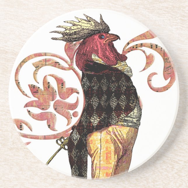The Proud Rooster Coaster (Front)