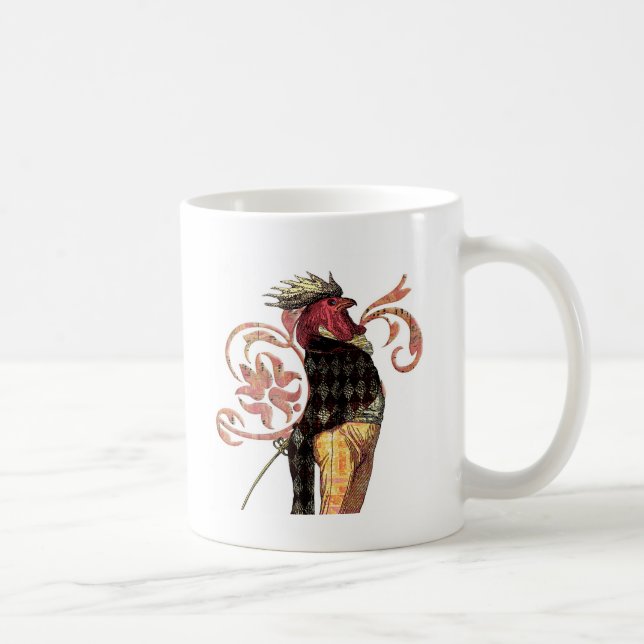 The Proud Rooster Coffee Mug (Right)