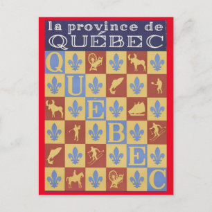 The Province of Quebec Postcard