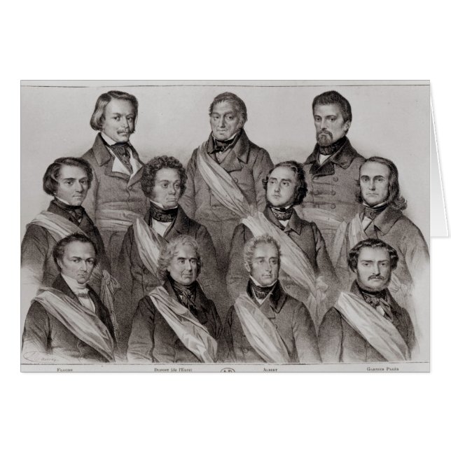 The Provisional Government of 1848 (Front Horizontal)