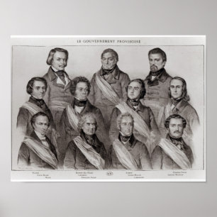 The Provisional Government of 1848 Poster