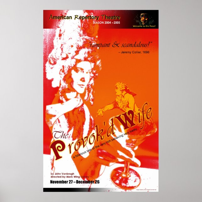 THE PROVOK'D WIFE POSTER (Front)