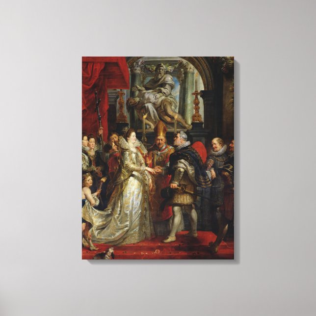 The Proxy Marriage Canvas Print (Front)
