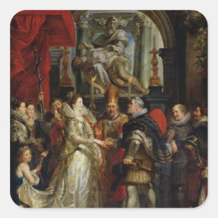 The Proxy Marriage Square Sticker