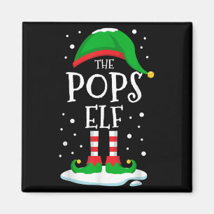 The Ps Elf Christmas Family Matching Xmas Grandpa Magnet