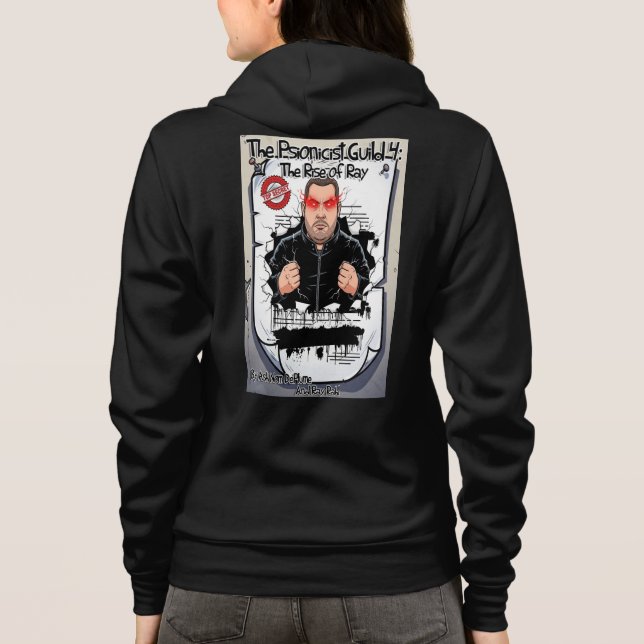 The Psionicist Guild 4 Zip-up Hoodie (Back)