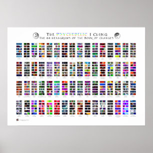 The Psychedelic I Ching Poster