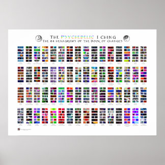 The Psychedelic I Ching Poster