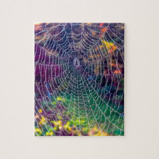 The Psychedelic Web Jigsaw Puzzle
