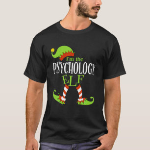 The PSYCHOLOGY Elf Family Group Matching PJ Christ T-Shirt