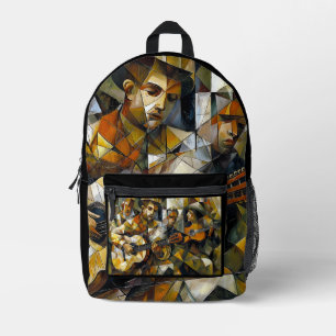 The pub printed backpack