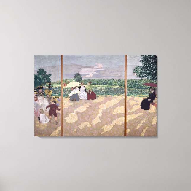 The Public Gardens Canvas Print (Front)