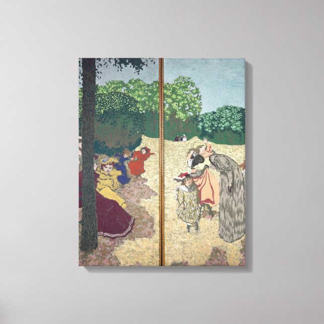 The Public Gardens Canvas Print (Front)