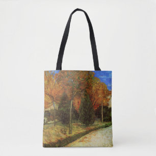 The Public Park at Arles by Vincent van Gogh Tote Bag