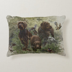 The Pudelpointer   Decorative Cushion