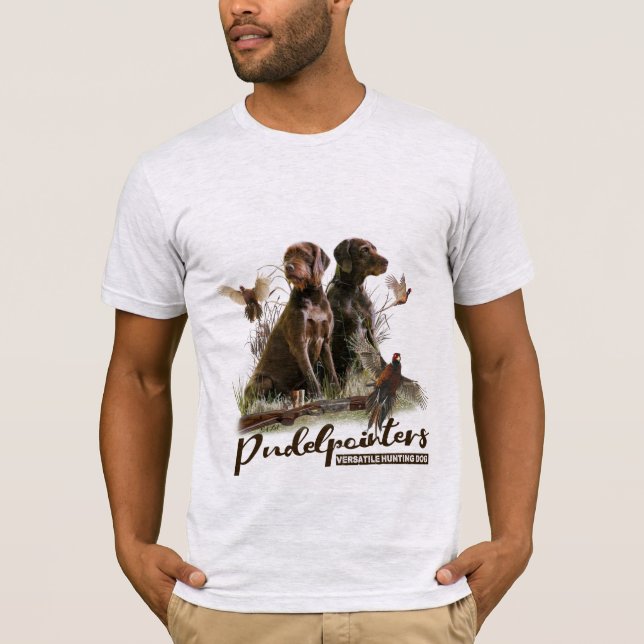 The Pudelpointer     T-Shirt (Front)