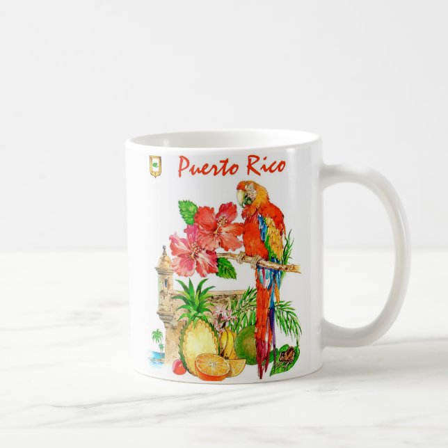 The Puerto Rican Parrot Mug (Right)