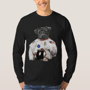 The Pug Astronaut Space Dog Essential T-Shirt 560