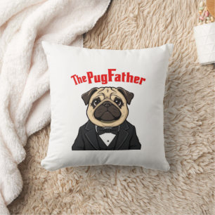 The Pug Father Cushion
