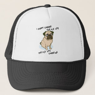the Pug Life Trucker Hat