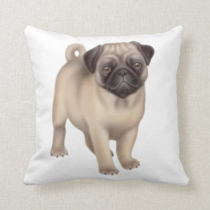 The Pug Puppy Pillow
