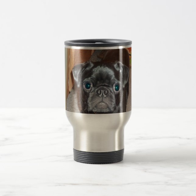 The Pug Travel Mug (Center)
