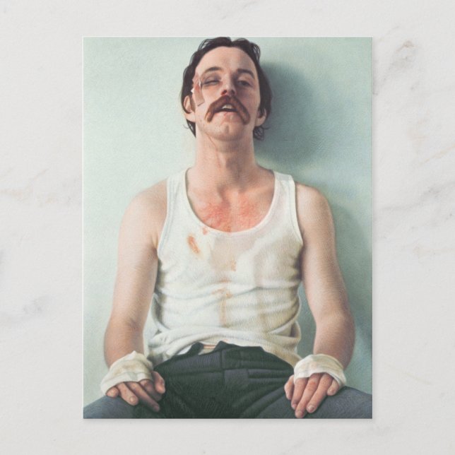 The Pugilist 1976 Postcard (Front)