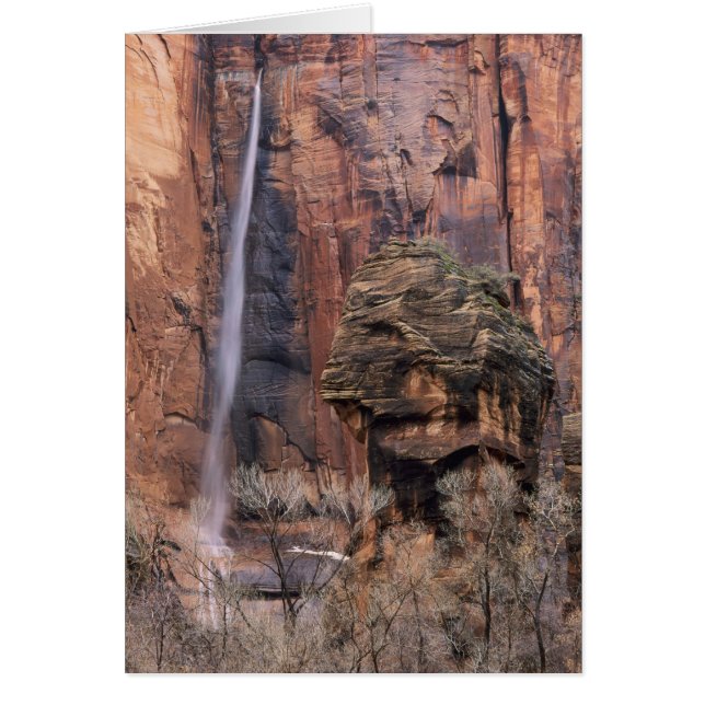 The Pulpit and ephemeral waterfall (Front)