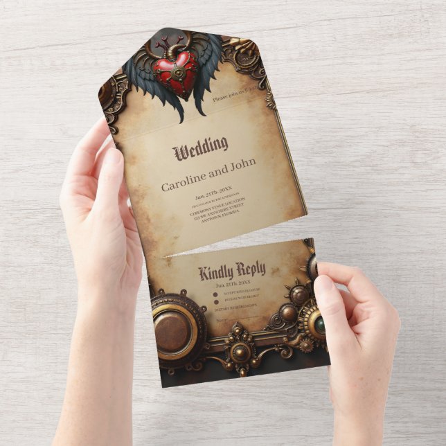 The pulsating heart of mechanics, all in one invitation (Tearaway)