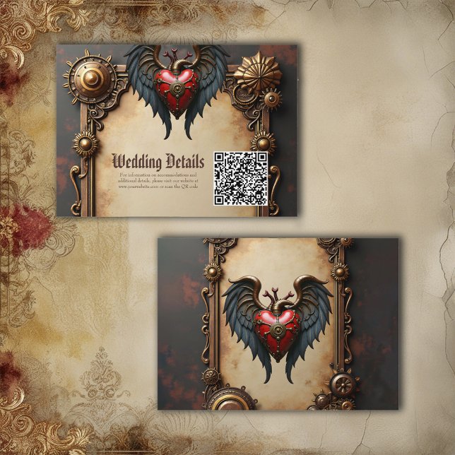 The pulsating heart of mechanics,  enclosure card (Creator Uploaded)