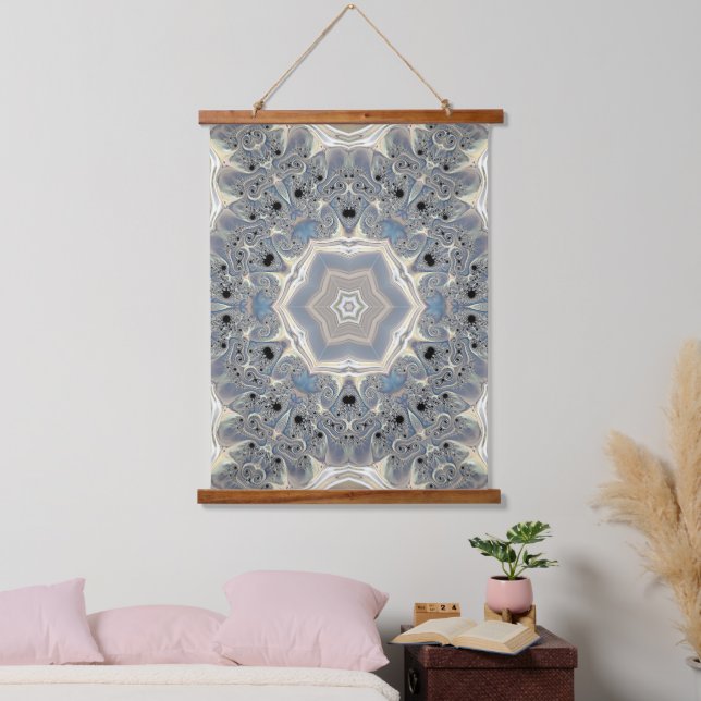 The Pulse of a Fractal Dream  Hanging Tapestry (Bedroom)